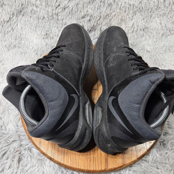 Nike Air Visi Pro 6 Mens Size 9.5 Retro Black Suede Basketball Shoes 749168-003 - Picture 5 of 8